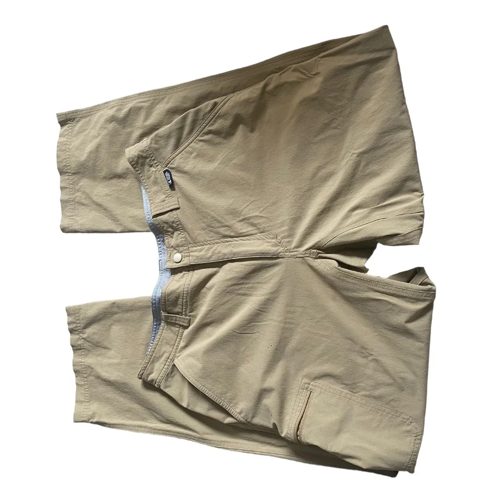 EMS EASTERN MOPUNTAIN SPORTS TAN HIKING CARGO PANTS W POCKETS 34X32 - Picture 4 of 8